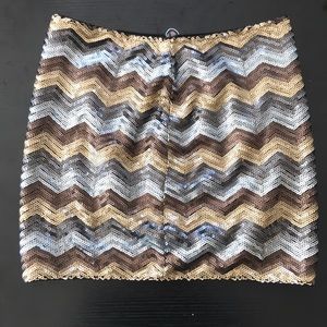 Sequined skirt